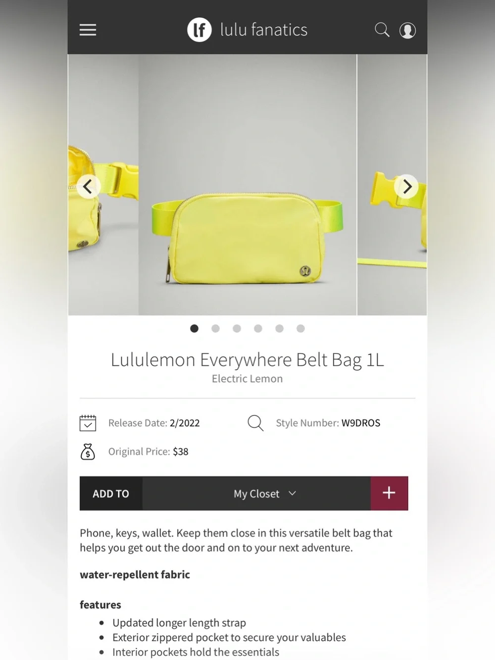 lululemon athletica bright neon